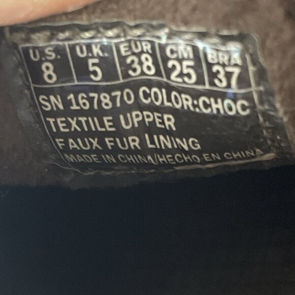 Skechers Easy Going Mule Clog Shoes Women's 8 Latte Fleece Lined Comfort Slip On - Picture 10 of 10